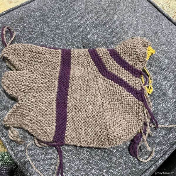 Flat lay of finished chicken