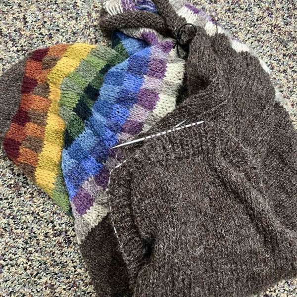 bottom 1x1 ribbing of body for Paul Klee Pullover